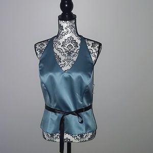 Satin Formal Halter Top